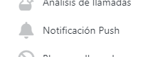 activar notificación push
