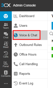 voice and chat de 3cx
